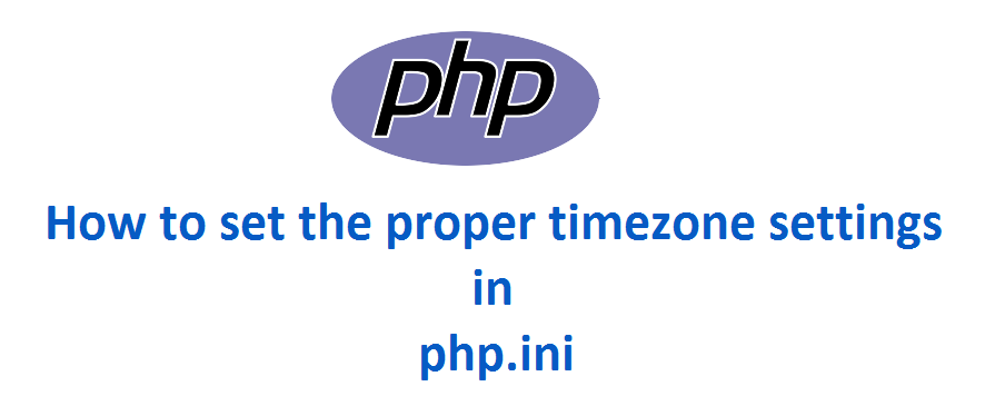 How to set timezone in PHP.ini