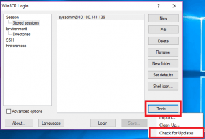 winscp with switch for password in batch file