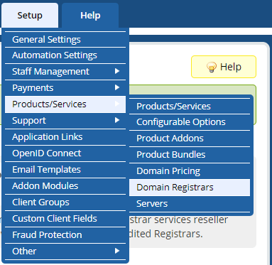 Integrating OpenSRS Domains Pro with WHMCS