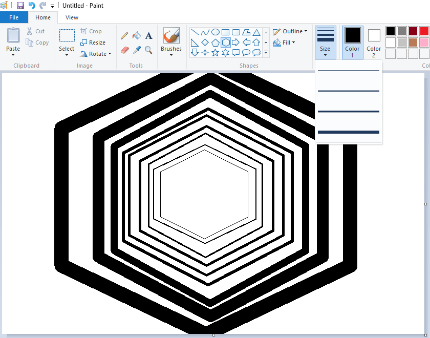 ctrl paint size