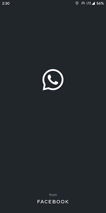 WhatsApp Dark Mode