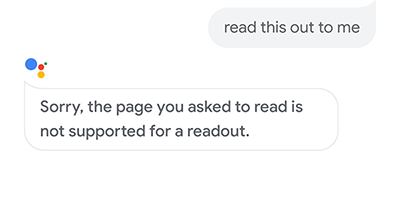 Google-Assistant Error