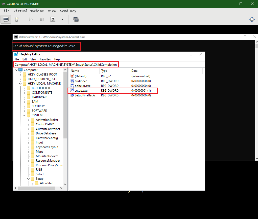 Windows Registry Editor